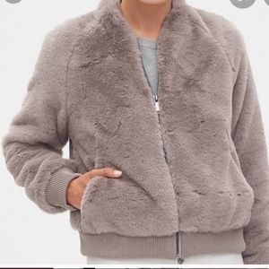 BANANA REPUBLIC NWOT Bomber Jacket Taupe Size XL